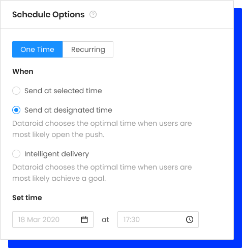 ENGAGEMENT TIME OPTIMIZATION