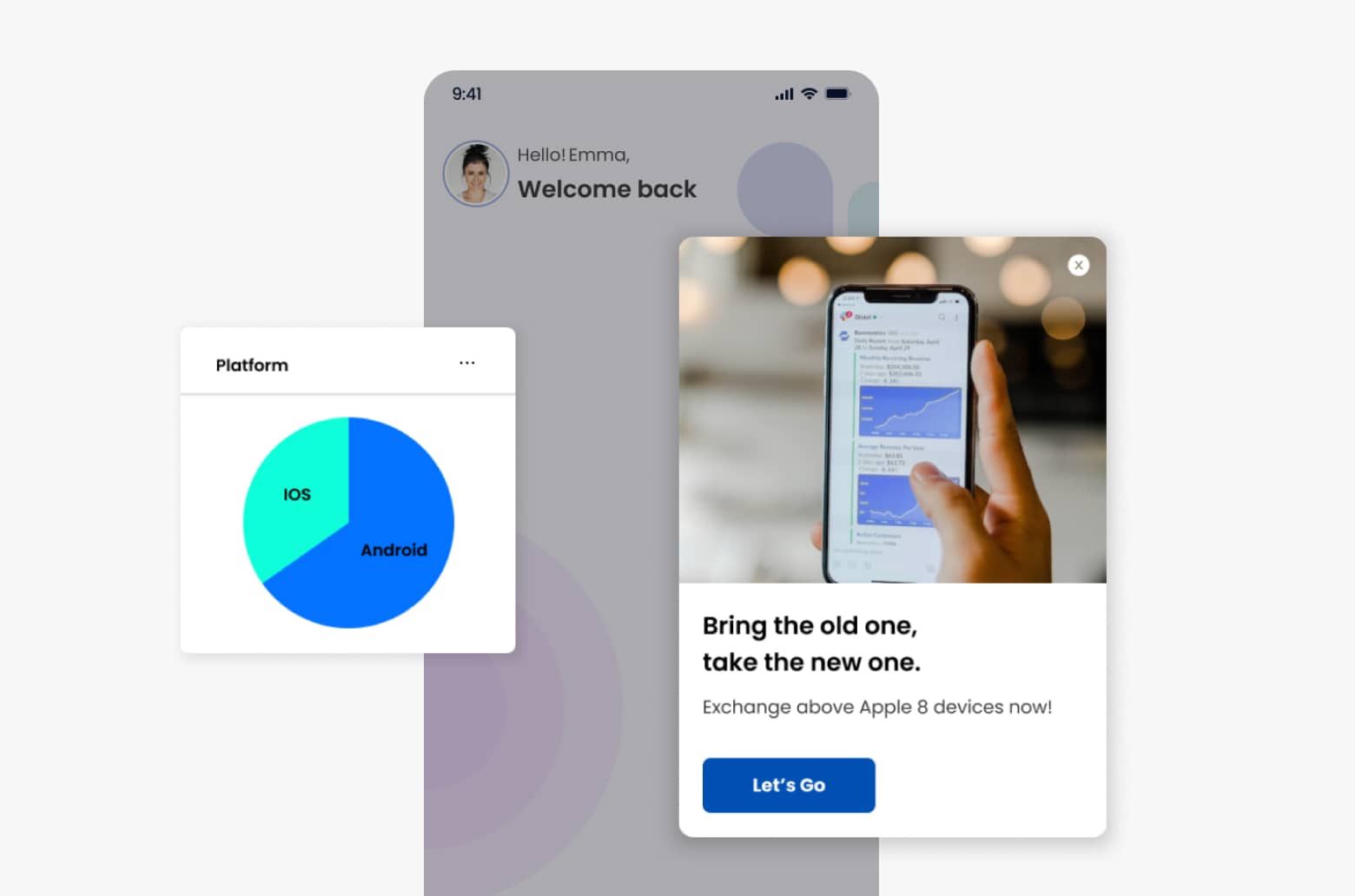 Track the customer’s footprint