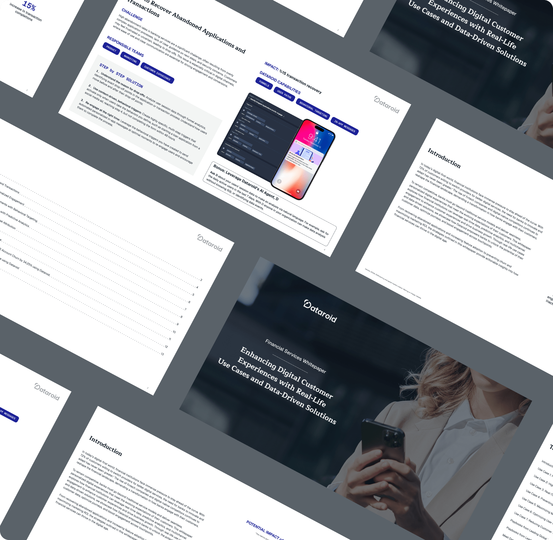 Enhancing Digital Customer Experiences with Real-Life Use Cases and Data-Driven Solutions